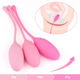 Rose medical grade kegel exercise balls for pelvic strengthening.