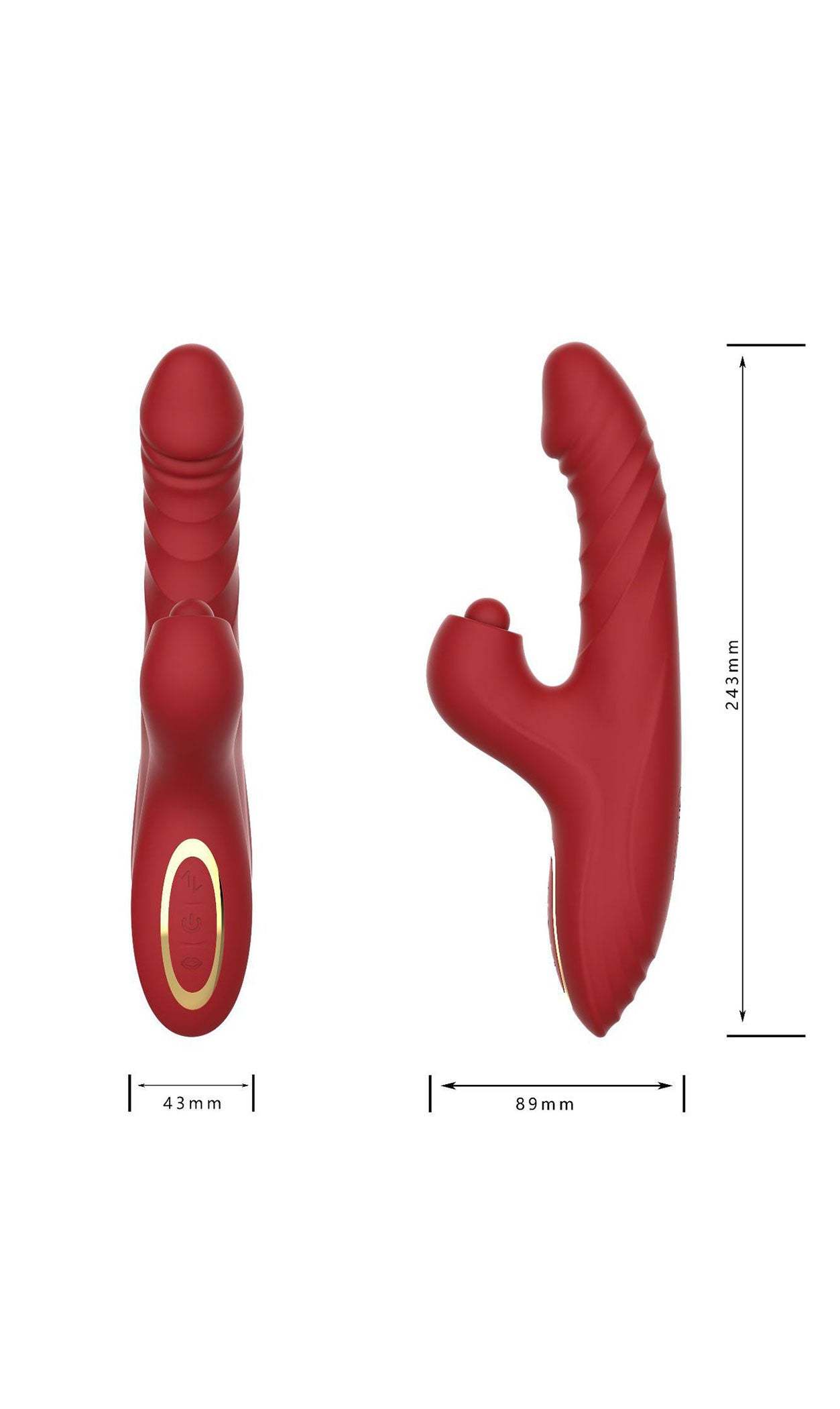 Vibrator sex toy for women with multiple modes, waterproof and rechargeable.