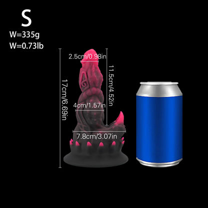 Deeldo Monster Dildo Silikon Alien Penis