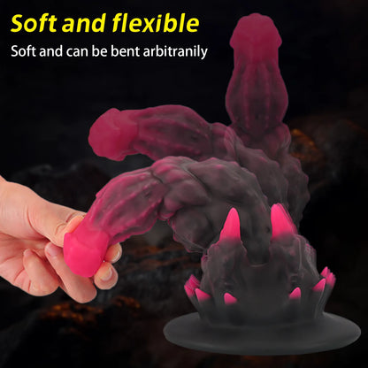Deeldo Monster Dildo Silikon Alien Penis