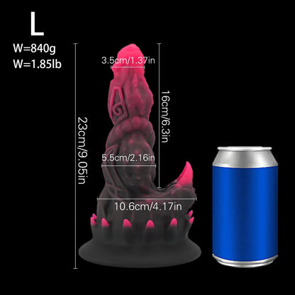 Deeldo Monster Dildo Silikon Alien Penis